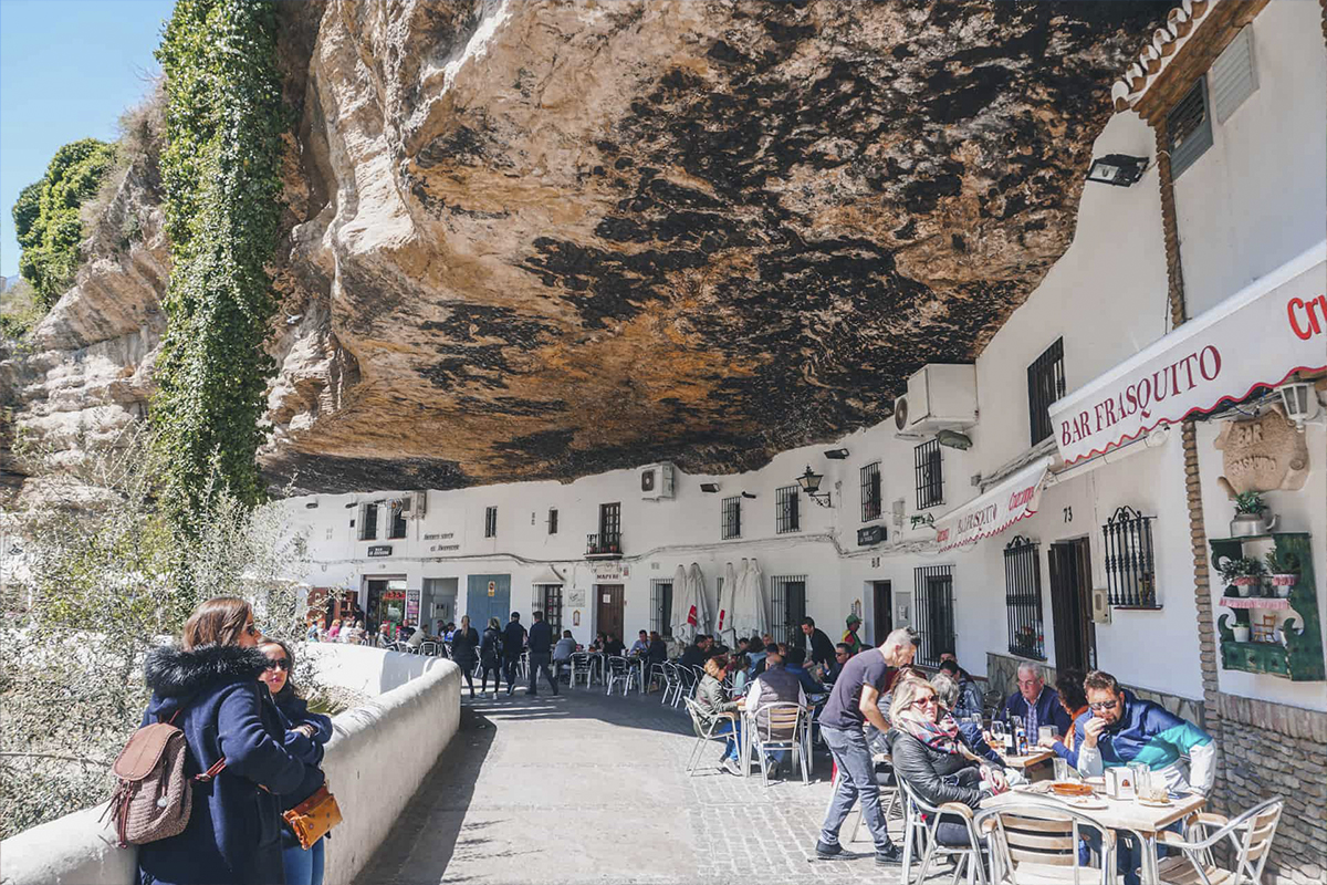 setenil en autocaravana