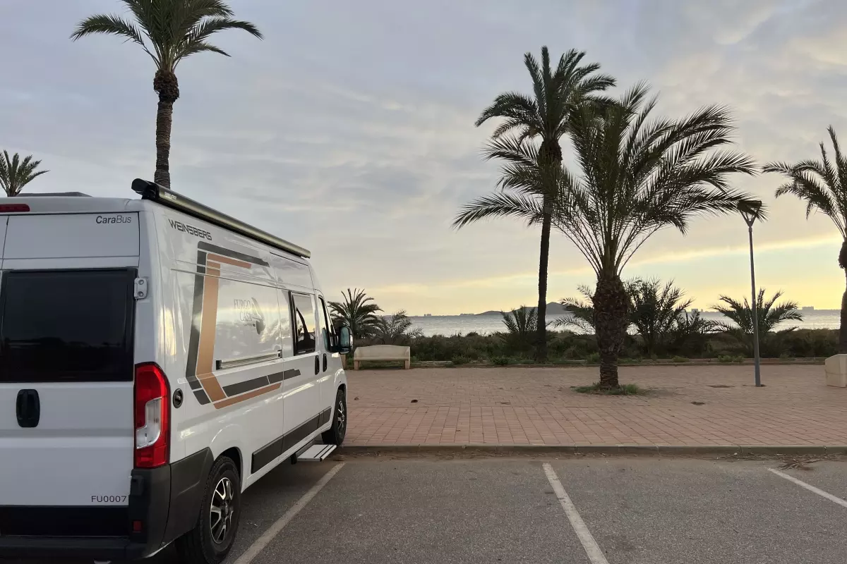 Camper Route through the Best Beaches of Southern Murcia and Northern Almería: A Paradise for This Type of Tourism