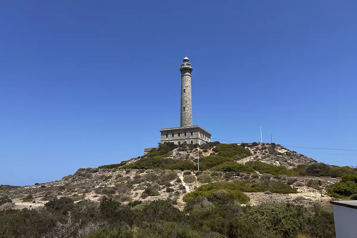 faro de cabo de palos cartagena